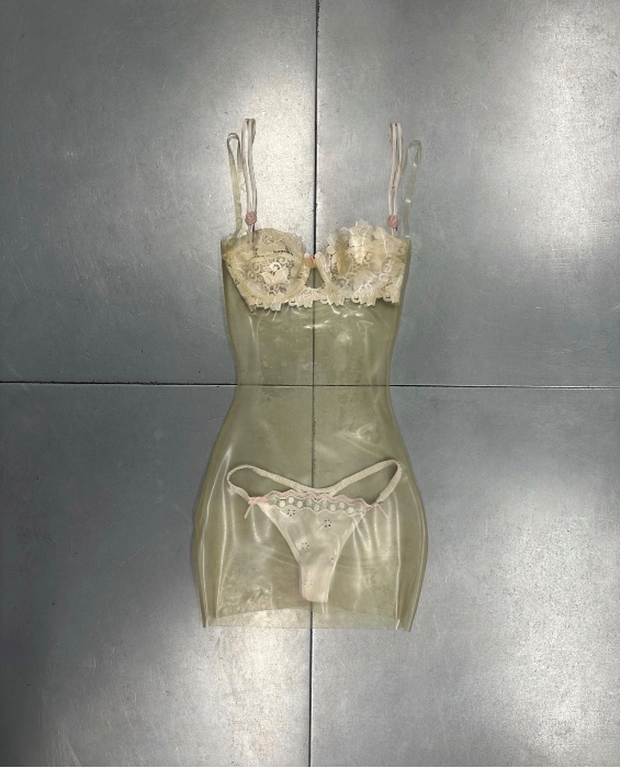 jelly latex dress