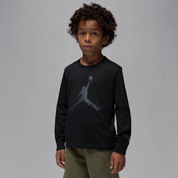 Jordan Little Kids' Jumpman Drip Long Sleeve T-Shirt
