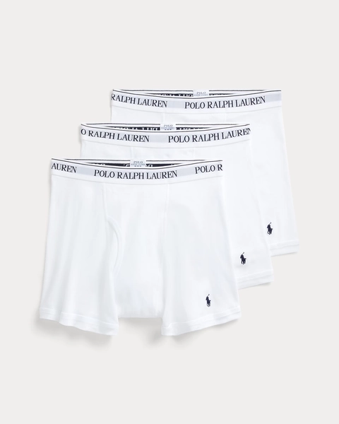 Cotton Wicking Boxer Brief 3-Pack | Ralph Lauren