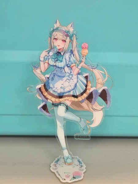 hololive x tsun scoops Fuwawa Abyssgard Acrylic Standee (Pre-order) — tsun scoops