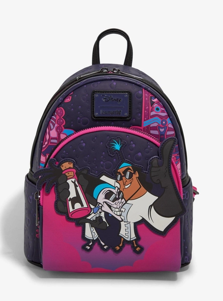 Loungefly Disney The Emperor's New Groove Kronk & Yzma Secret Lab Mini Backpack — BoxLunch Exclusive