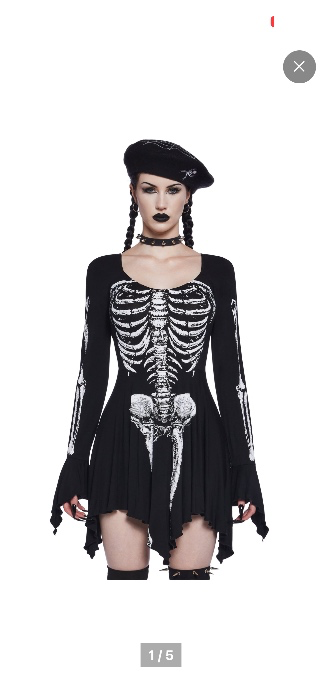Bones dress