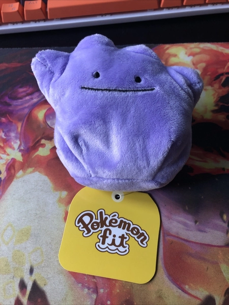 #132 DITTO PLUSH Official Pokemon Center Japan Exclusive Fit Sitting Cutie