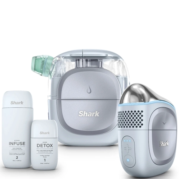 Shark™ FacialPro™ Glow At Home Hydro-Powered Facial System Blue