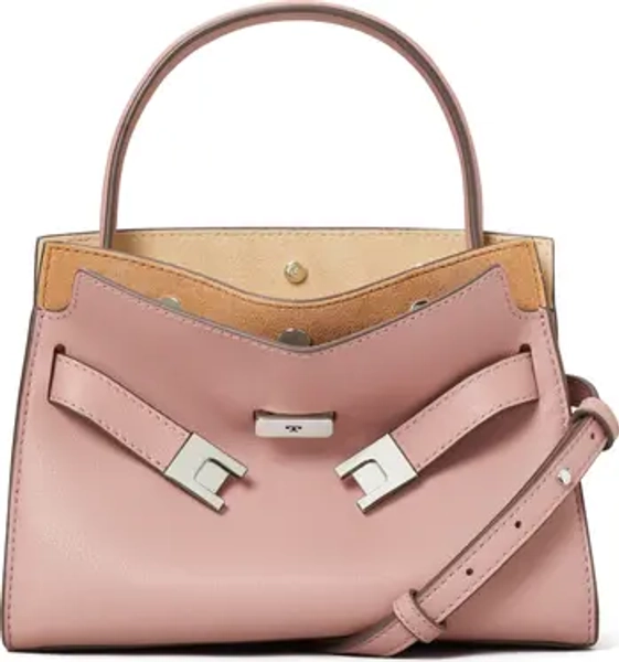 Petite Lee Radziwill Leather Double Bag