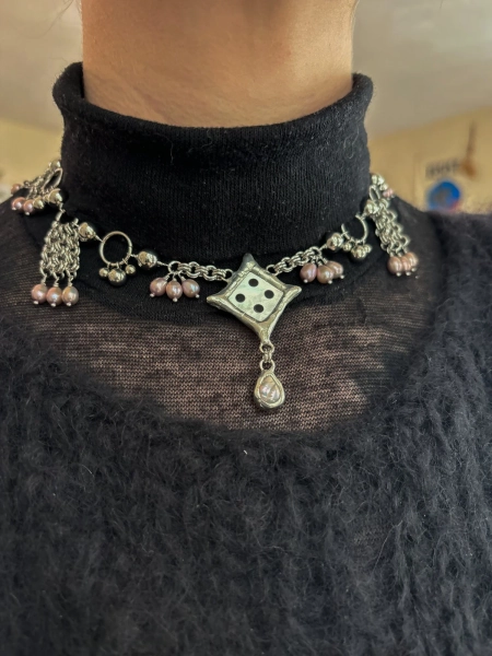 Die Face Hypnotism Necklace — MONIKA SZAMALEK