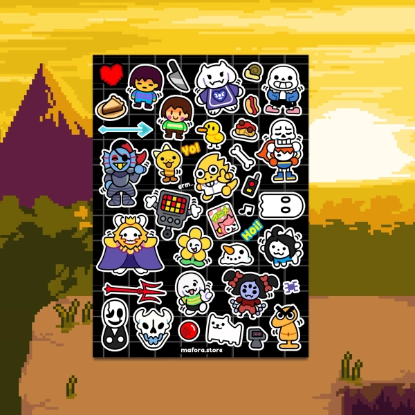 UNDERGROUND! | Premium Sticker Sheet