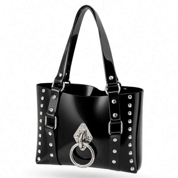 Rubber Manifest Handbag