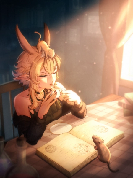 Halfbody Art by Yui (@Akayuix)
