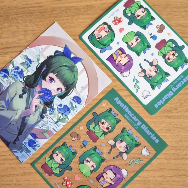 Maomao Jinshi Sticker Sheet