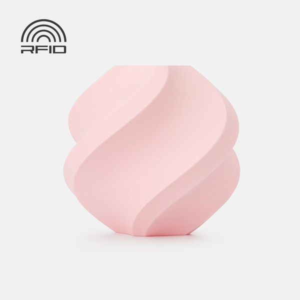 PLA Pure - Milky Pink (17200) / Filament with Spool / 1kg