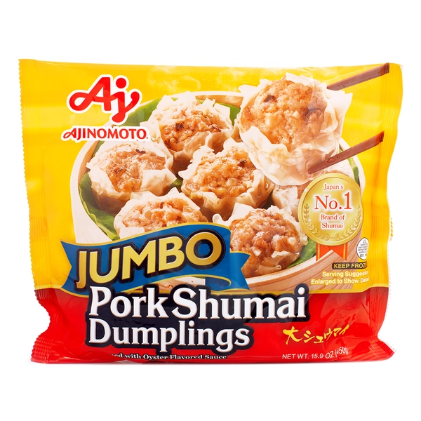 Ajinomoto Pork Shumai Dumpling Jumbo Size, Frozen 450 g