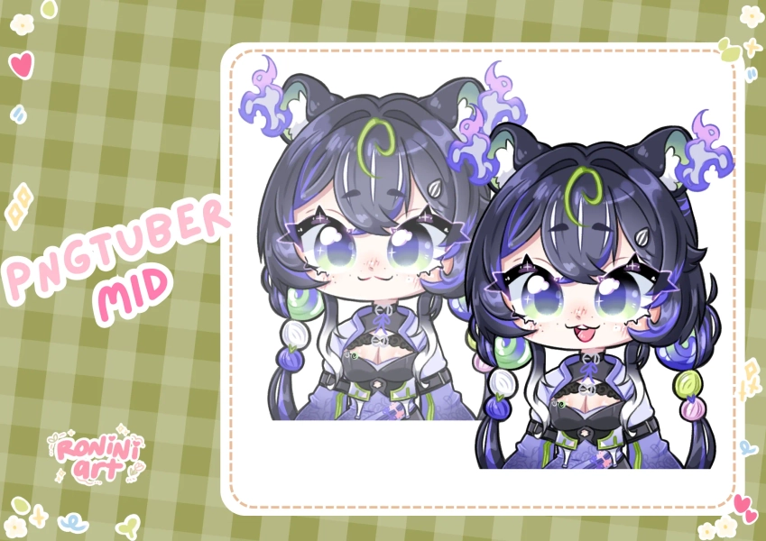  ⋆⭒˚.⋆ mid pngtuber  ⋆⭒˚.⋆ by roni (@roniniart)