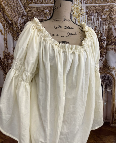 Orla Cotton Blouse - Renaissance Pirate Style