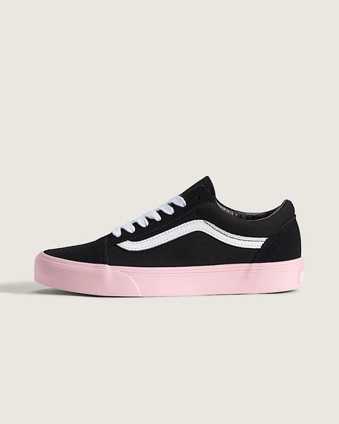 Old Skool Shoe in Black / Pink | Vans