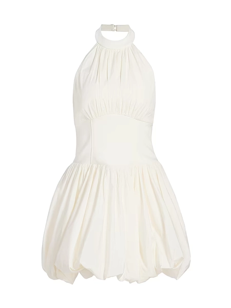 Macia Bubble-Hem Minidress
