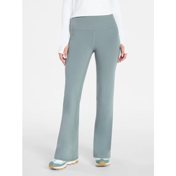 Avia Women's SoftSculpt Flare Leggings with Pockets, Sizes XS-4X