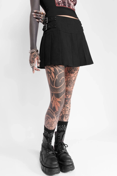 Daria Pleated Mini Skort - UK 6
