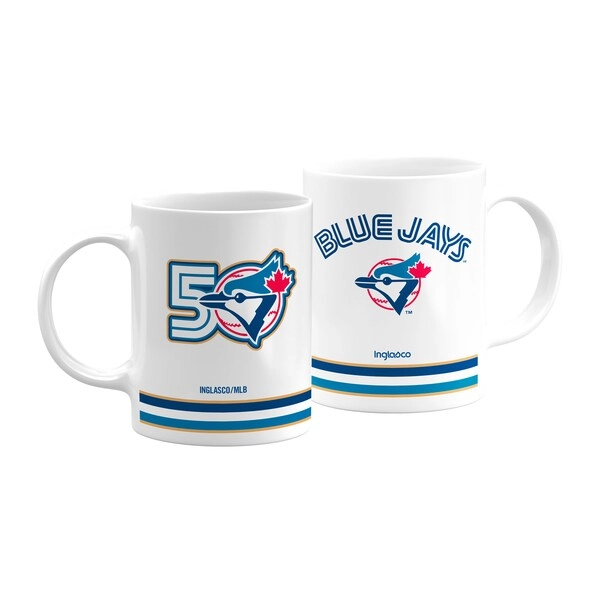 Toronto Blue Jays 50th Season Two-Piece 15oz. Coffee Mug Set