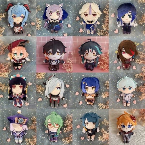 Liyue Genshin Impact Plush Dolls Cute Genshin Plushie Toys Genshin Gifts