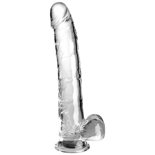 KING COCK - CLEAR DILDO