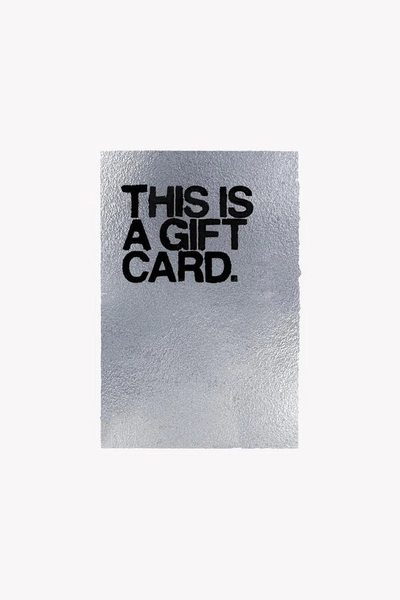 GIFT CARD (PHYSICAL)
