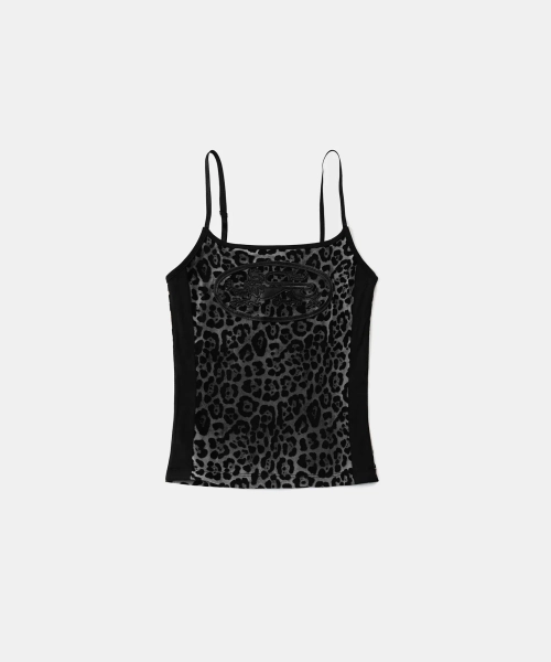 [AQUA] Mystic String Tank - Black Leopard