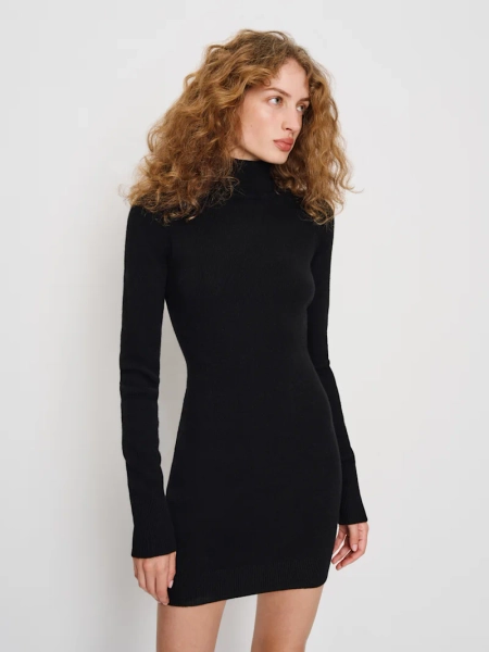 Helly Cashmere Turtleneck Dress