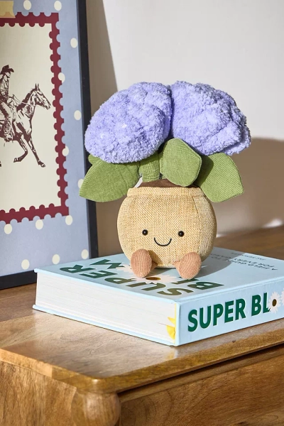 Jellycat Amuseable Potted Hydrangea Plush