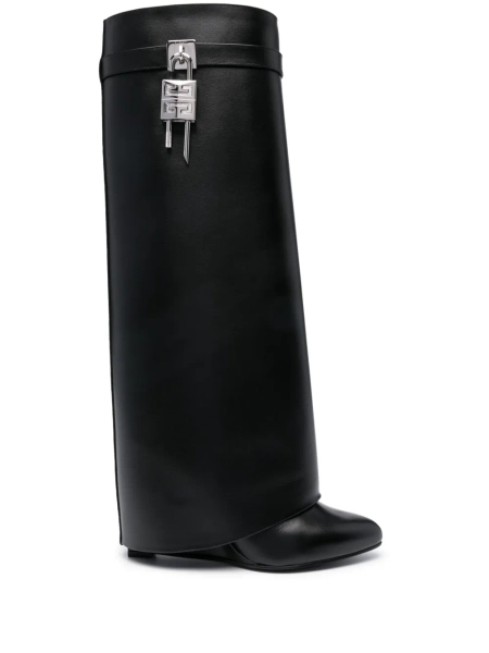 Givenchy Shark Lock 100mm leather boots | 35