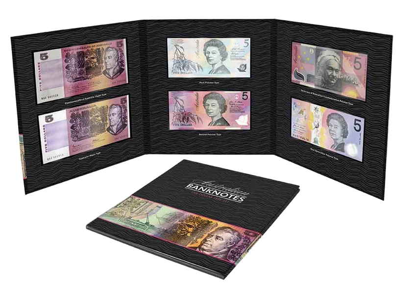 Australia $5 Banknote Type Set