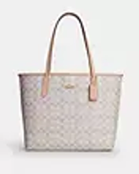 City Tote Bag In Signature Canvas