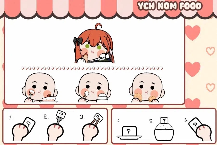 YCH NOM FOOD by ichiibal_Sage (@ichiibal_Sage)