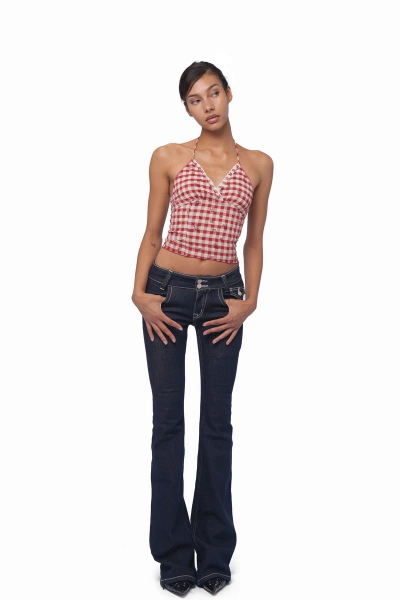 【RUNWAY COLLECTION】EMBROIDERED HALTER NECK TOP
