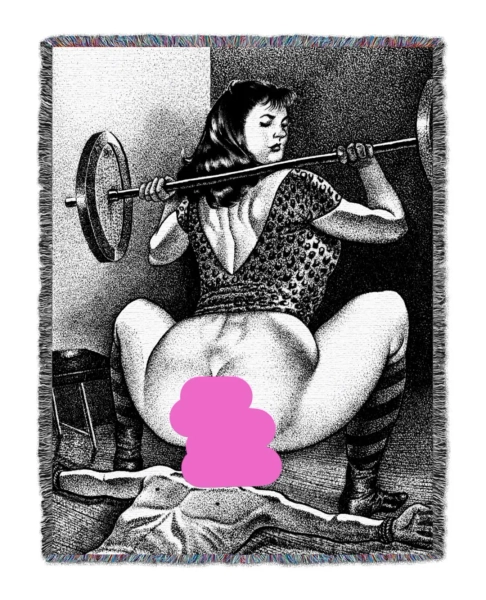 Namio Harukawa "squat" Tapestry - Etsy UK