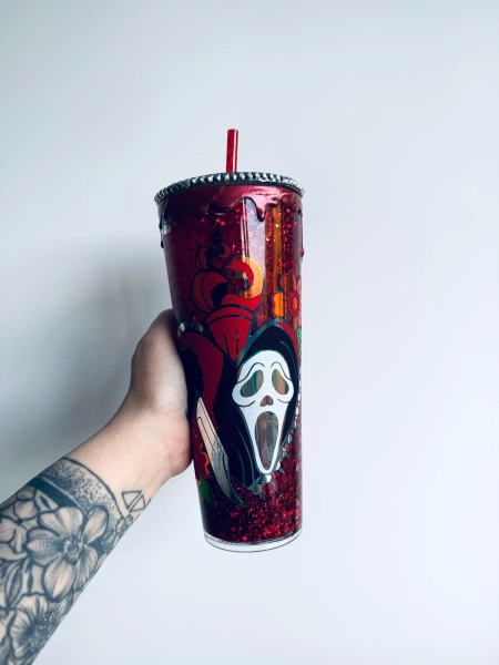 Ghosty Drip Tumbler