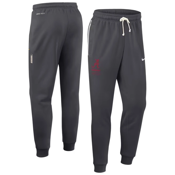 Alabama Crimson Tide Nike 2026 Sideline Standard Issue Dri-FIT Taper Pants - Anthracite