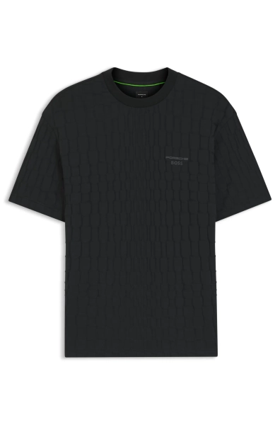 Porsche x BOSS Cotton Jacquard T-Shirt