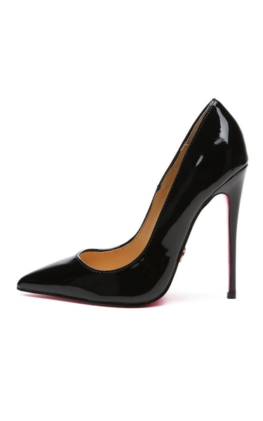 Giaro Giaro TAYA BLACK SHINY PUMPS