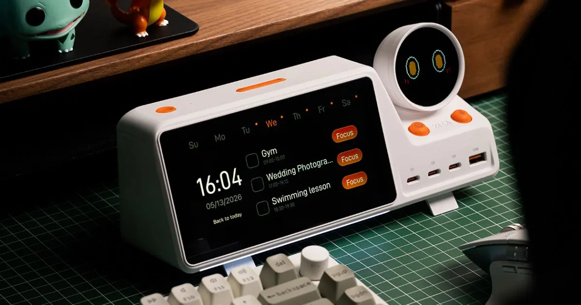 ZIEA One AI Desktop Calendar, Focus Device & Smart Planner