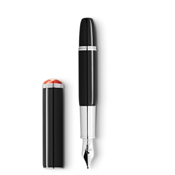 Stylo-Plume Montblanc Heritage Rouge et Noir « Baby » Édition Spéciale Noir