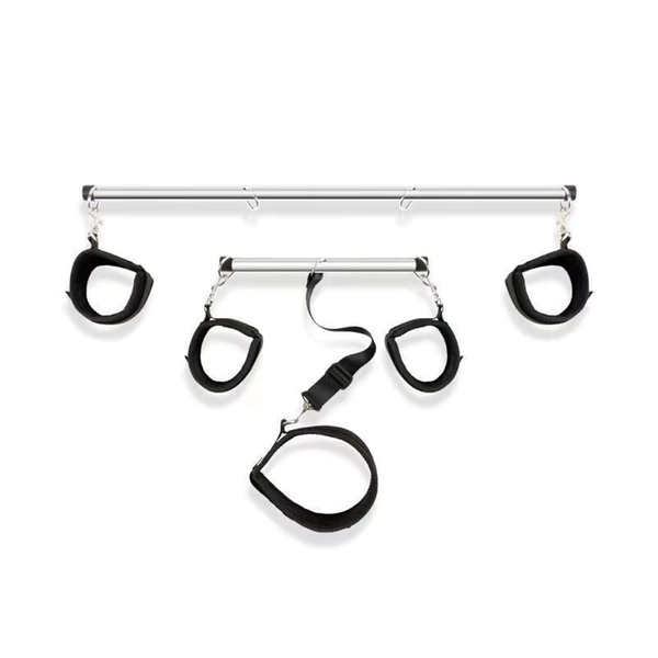 BDSM Adjustable Bondage Kit Spreader Bar Handcuffs Ankle Cuffs Fetish Restraints Set Sex Toys for Adult Couples Games Sex Shop - AliExpress 