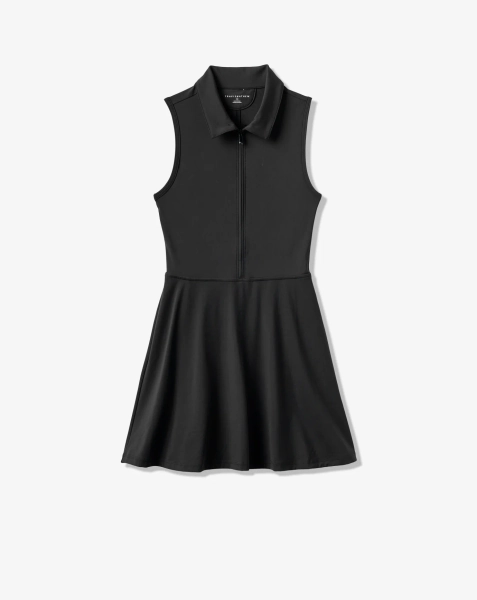 Moveknit Sleeveless Polo Dress 2.0 - pink / XS