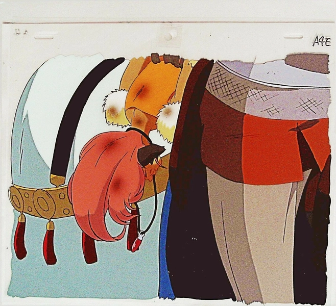 THE VISION OF ESCAFLOWNE ANIME PRODUCTION CEL 2