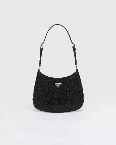 Prada Cleo satin bag with crystals