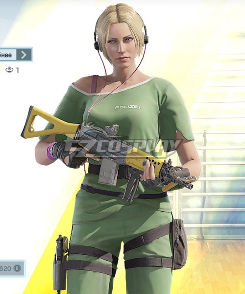 Rainbow Six Siege IQ Elite Skin Cosplay Costume