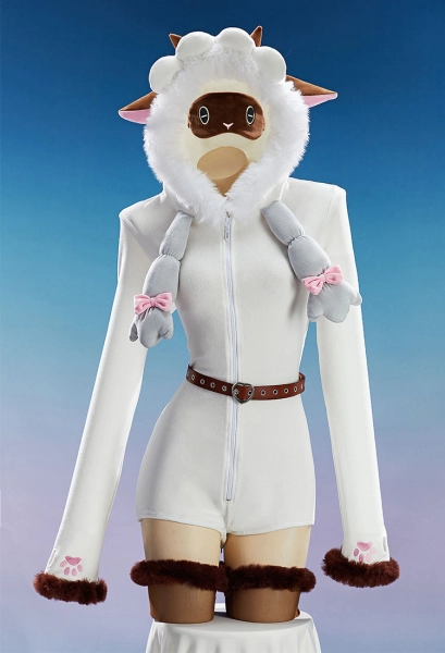 Wooloo Fluffy Plush Romper