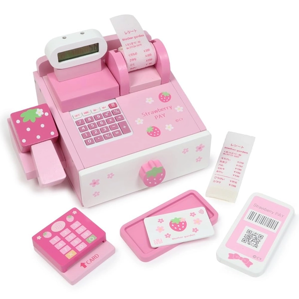 A cash register every child dreams of. Is cashless the norm these days? Have fun