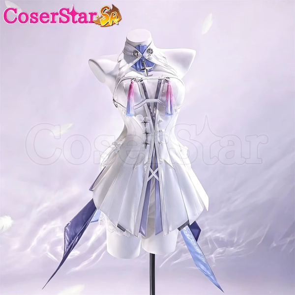 CoserStar-SR Zenless Zone Zero ZZZ Remielle Dan StrĂłj Cosplay Sukienka KarnawaĆ Halloween Anime Gra Role Play Peruka Buty