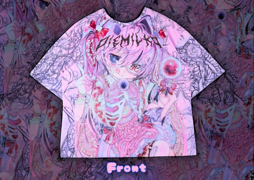 Momo-chan Pink T-Shirt — DIEMILKO